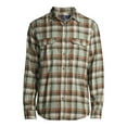 thumbnail image 4 of George Men's Long Sleeve Flannel Shirt, 4 of 6