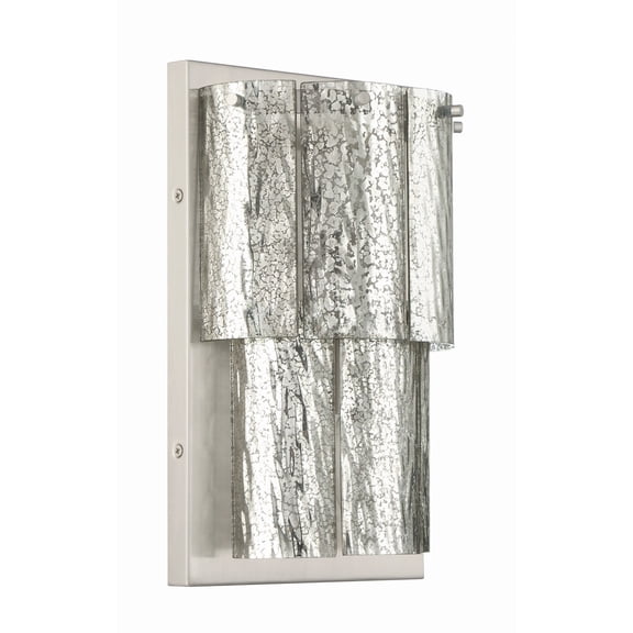 48662-BNK Craftmade Lighting Museo - 2 Light Wall Sconce In Traditional Style-13 Inches Tall and 8 Inches Wide-Brushed Polished Nickel Finish