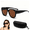 Black B, variant on Shoreside Fit Over Sunglasses,Trendy Round Cat-Eye Sunglassess For Women Men