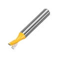 thumbnail image 3 of Uxcell Dovetail Router Bit 1/4" Diameter 1/4" Shank Tungsten Carbide 14 Degree Dovetail Joint Drill Bit, 3 of 7