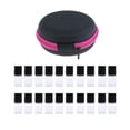 thumbnail image 1 of Monedero Aceites Esenciales Almacenamiento de Perfumes Llevar Bolsa Bolsa + 20 shamjiam Roll On Botellas, 1 of 9