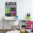 thumbnail image 2 of Blocked Kid's Educational Counting White Framed Giclee Art, design by Carla Daly, 2 of 9