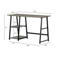 thumbnail image 3 of South Shore Evane Industrial Desk with Storage, 3 of 4