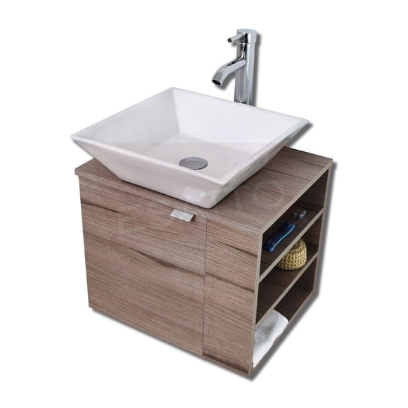 Esatto® Mueble Para Baño Dtua Maya Con Lavabo, Llave Y Desagües ESATTO DTUA MAYA