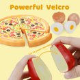 thumbnail image 2 of Sunforu Pretend Play Food Sets for Kids, Pizza Toy & Cutting Fake Food,Fruits & Vegetables, Pretend Food Toys for Toddlers Boys Girls Birthday Gift, 2 of 8