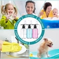 thumbnail image 3 of Eccliy 30 Pack 8 oz Clear Empty Lotion Bottles Plastic Pump Bottles Hand Dish Dispenser Round Containers Refillable Container Black White Pumping for Shampoo Conditioner, 3 of 7