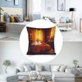 thumbnail image 3 of Cozy Halloween Bedroom Linen toss pillowcase decoration pillowcase gifting preferred 20x20 inch cushion cover 2 sets sofa pillowcase sofa bedroom living room car, 3 of 8