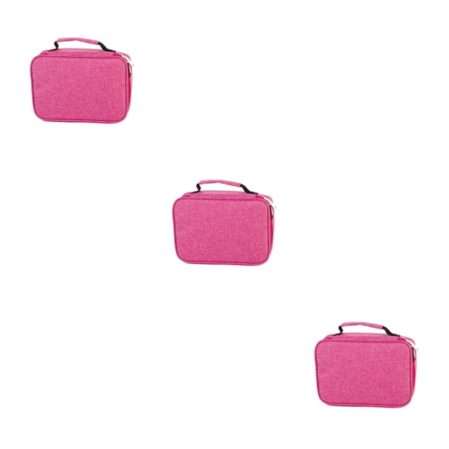 Matsuzay Organizador de almacenamiento de alta capacidad de poliéster para útiles escolares Bolsa de almacenamiento duradera de gran capacidad Type1 NO1