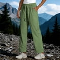 thumbnail image 6 of Inleife Womens High Waist Quick Dry Pants Summer Ladies Drawstring Elastic Waist Breathable Casual & Comfy Trousers, 6 of 6