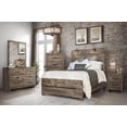 thumbnail image 5 of New Classic Furniture Misty Lodge Wood Full Panel Bed in Gray, 5 of 5