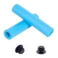 thumbnail image 2 of 1 Pair Of Bike Grips Handles Soft Foam Silicone Sponge Grips Handlebar Cover Bicycle For Size 22.2Mm Cyling Accesssories Blue Fangkenuo, 2 of 3