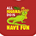 thumbnail image 4 of Inktastic Iguana Funny Pet Boys or Girls Baby Bib, 4 of 4