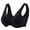 D514/Black, variant on Womens Bras Women's Front Side Buckle Lace Edge No Underwire Movement Seamless Gathering Adjustment Yoga Sleep Large Bra Comfortable Everyday Bras