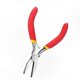 thumbnail image 4 of 5-inch Mini Needle Nose Pliers, Chrome Vanadium Steel, Plastic Handle, Precision Tool for Tight Spaces, 4 of 5