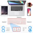 thumbnail image 3 of Teclado Bluetooth iClever BK10 universal con teclado numérico, 3 of 7