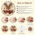 thumbnail image 6 of Christmas Pearl Diamond Art Suncatcher Kit for Adults, DIY Pearl Diamond Painting Hanging Ornament, Mixed Pearl Bead Craft, Xmas Holiday Decor Gift for Window, Tree & Wall, 6 of 8