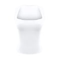 thumbnail image 5 of Soyumi Women Square Neck Slim Fit Tank Tops, Double Lined Basic Sleeveless Shirts Cute Fitted Seamless Casual Summer Going Out Y2K Blouses, White, 5 of 8