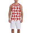 thumbnail image 6 of Rocae Canada for Men's Basketball Jersey Lightweight and Breathable Athletic Tank Top,Quick-Drying Sports Jersey Medium, 6 of 9