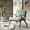 Seafoam, variant on Solid wood frame with pecan finish | Suitable for lounge use | Durable and appealing touch