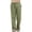 Army Green, variant on Migroa Men's Cotton Linen Pants Loose Fit Elastic Drawstring Waist Straight-Legs Summer Yoga Beach Long Pants with Pockets Relaxed Fit Beach Yoga Travel Lounge Pants Army Green L
