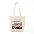 thumbnail image 6 of CafePress - Amazing Awesome Wonderful Beautiful Doula Tote Bag - Unisex Canvas Tote Bag, Beige, 1-Piece, 6 of 7