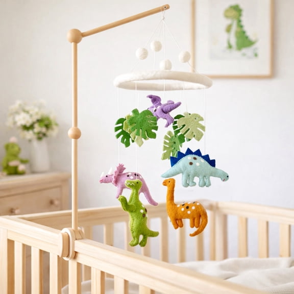 Felt Baby Mobile - Jurassic Dinosaur