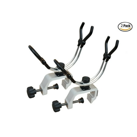 BroCraft Heavy Duty 2 Pack Adjustable Deck Mount Fishing Rod Holders