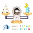thumbnail image 1 of Juguete educativo, juego de matemáticas de equilibrio para niños, escala de gato, juguete educativo para contar matemáticas, juego de matemáticas de equilibrio para niños, durabilidad extendida, 1 of 8