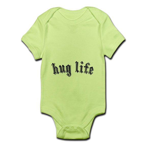 CafePress - Hug Life Infant Bodysuit - Baby Light Bodysuit