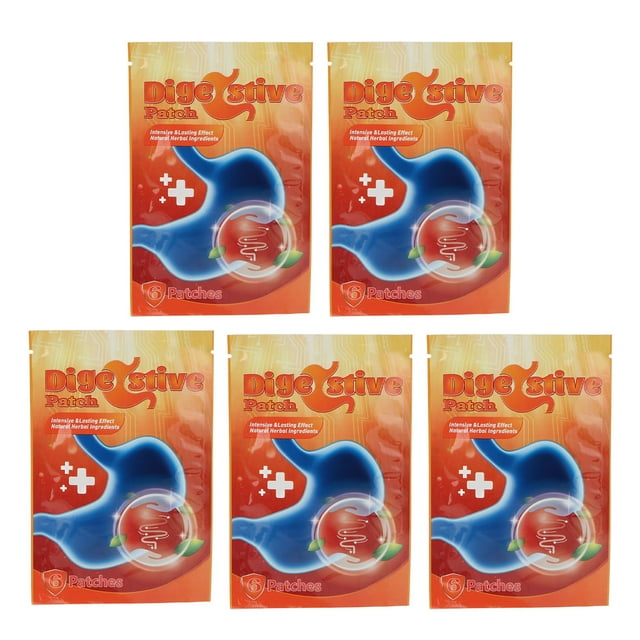 Parche digestivo abdominal de 30 piezas para reducir el dolor, promover la salud, aliviar el dolor de estómago y prevenir la diarrea.