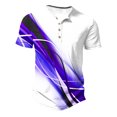 thumbnail image 1 of Mens Casual Pantalones Cortos Impresos Cuello Redondo Suéter Deportes Tee, Fitness Y Casual Hombres Camisetas, 1 of 5