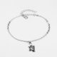 thumbnail image 1 of 1 tobillera de cadena de tortuga plateada para mujer, para playa, sandalia descalza, ajustable, elegante y popular. Sailing Electrónica, 1 of 5