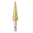 thumbnail image 1 of 4-12mm HSS Straight Groove Step Drill Bit, 1 of 5