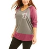 Women's Plus Long Sleeve Graphic 'love'