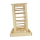 thumbnail image 3 of Comedero de heno de madera para conejos, soporte para pasto para animales pequeños, dispensador de comida de pie, comedero para chinchillas, mascotas, 3 of 9