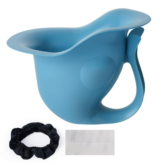 1 Pc Potty for Small Human Potty Training for Diaper Free Small Human Elimination Communication Indoor & Outdoor Attractive Fish Shape, Blue