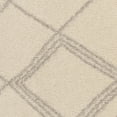 thumbnail image 6 of SAFAVIEH Arizona Almira Geometric Shag Area Rug, Ivory/Grey, 8' x 10', 6 of 6