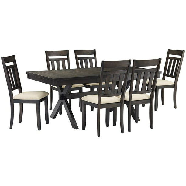 Crosley Hayden 7Pc Dining Set - Table, 6 Chairs - Walmart.com - Walmart.com