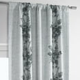 thumbnail image 4 of Half Price Drapes Copenhagen Grey Room Darkening Curtains for Bedroom (1 Panel), 50W X 96L, 4 of 10