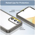 thumbnail image 6 of SaniMore Samsung Galaxy A15 Case (6.5" 2023 Release), Soft Shockproof TPU Bumper Crystal-clear PC Back No-yellowing Anti-drop Ultra-slim Lightweight Rugged Cover For Samsung A15, Gray, 6 of 7