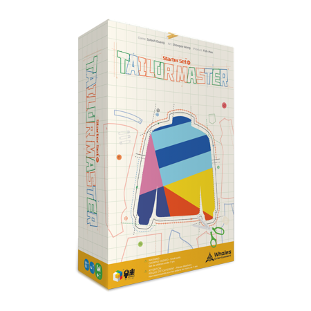 Tailor Master: Starter Set 3+ Easy Matching Board Game Suitable for Children or Family