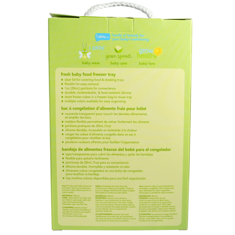 Green Sprouts® Fresh Baby Food Freezer Tray - Aqua, 1 ct - Kroger