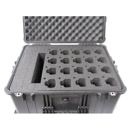 - Pelican Case 1600 Custom Foam Insert for Motorola CP200 Walkie Talkie Radio and batteries