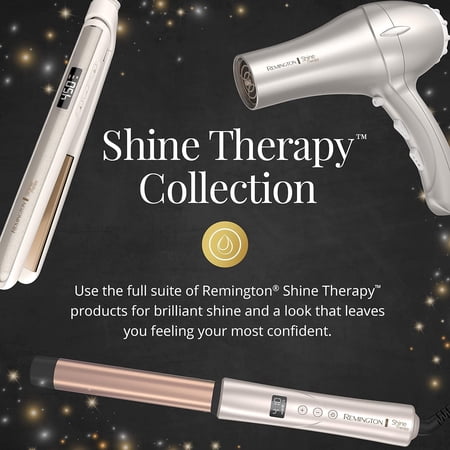 Remington Shine Therapy Straight Barrel Ceramic Wand, Champagne