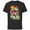 Black, variant on Disney Mickey & Pals Color Blast It’s My Birthday Party Time - Short Sleeve Cotton T-Shirt for Adults - Customized-Black