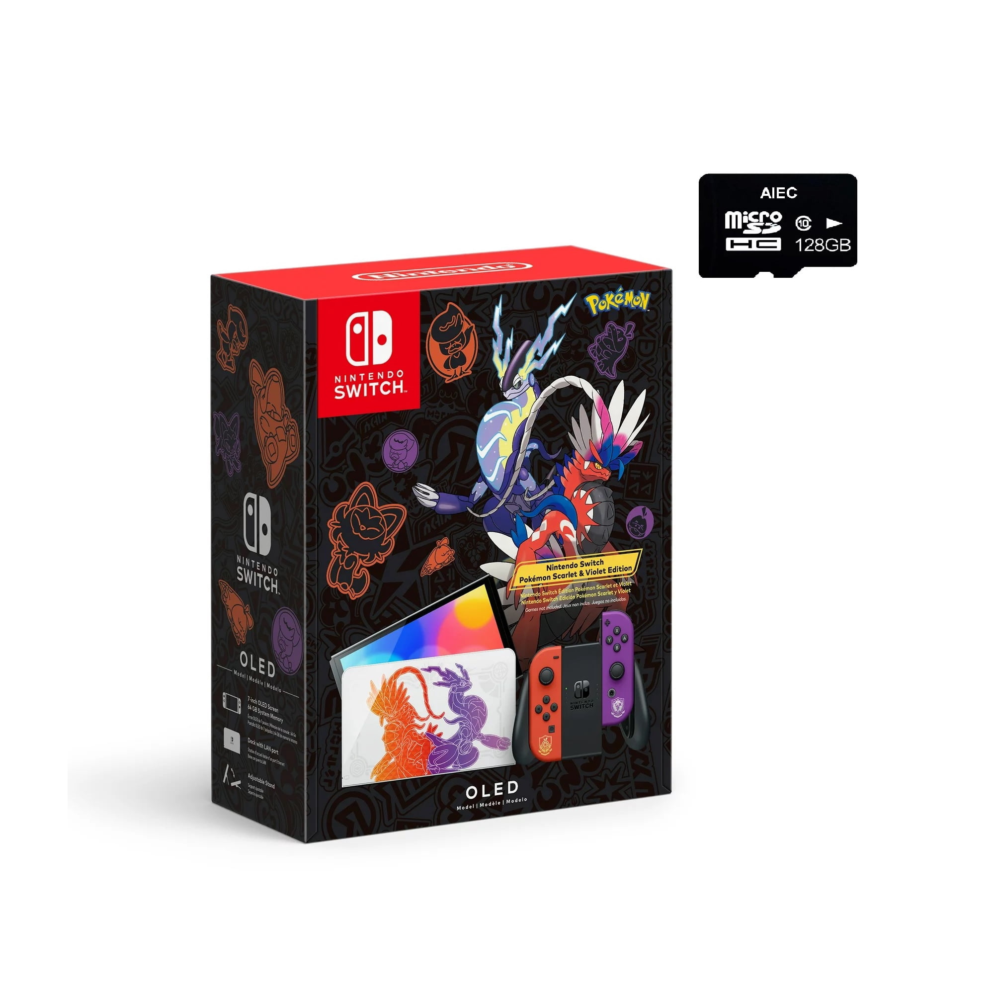 Nintendo Switch – OLED Model: Pokémon Scarlet & Violet Edition