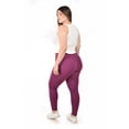 thumbnail image 3 of Leggins deportivos Roman Fashion /Tallas Extras, 627 (Morado) violeta 40, 3 of 6
