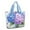 Hydrangea and Butterfly, variant on Tote Bag for Women - Black and White Rooster Shoulder Bag - Large Utility Work Duffle Bag with Zipper Handbag for Travel, Work, Sprots