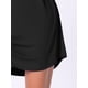 thumbnail image 5 of Camisón de mujer INSPIRE CHIC, vestido de camiseta, colorido, a rayas, con mangas cortas, camisón de noche, talla 2XL, negro, 5 of 6