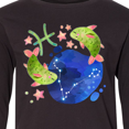thumbnail image 4 of Inktastic Pisces Constellation Zodiac Sign Illustration Long Sleeve Youth T-Shirt, 4 of 5